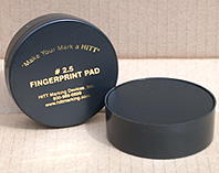 2.5 inch round inkless fingerprinting pad