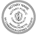Massachusetts Notary Stamps